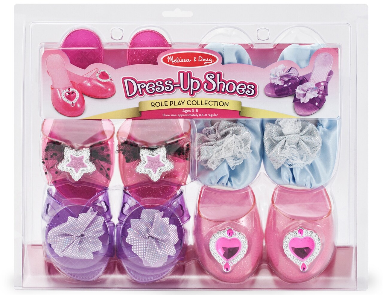 Melissa &#x26; Doug Dress-Up-Shoes-Role Play Collection